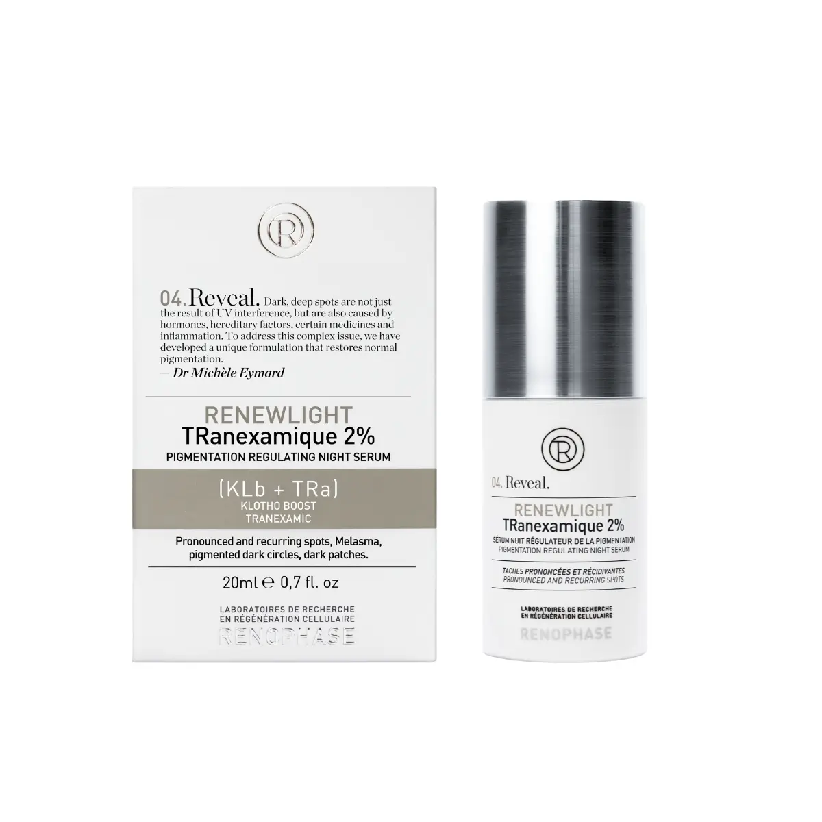 Renophase - RENEWLIGHT Tranexamique Concentrate 2%